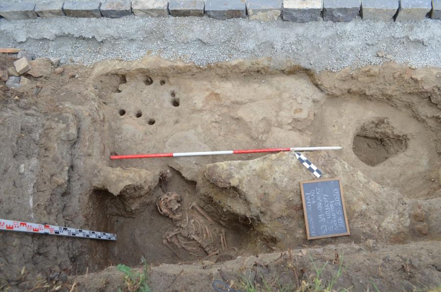 Nález ďalšieho skeletu zo 17. stor Fotogaléria