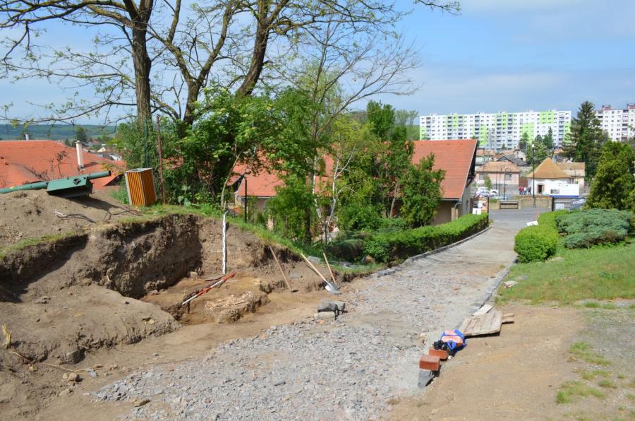 Výskum pri výstavbe prístupovej cesty na dolné ná Fotogaléria