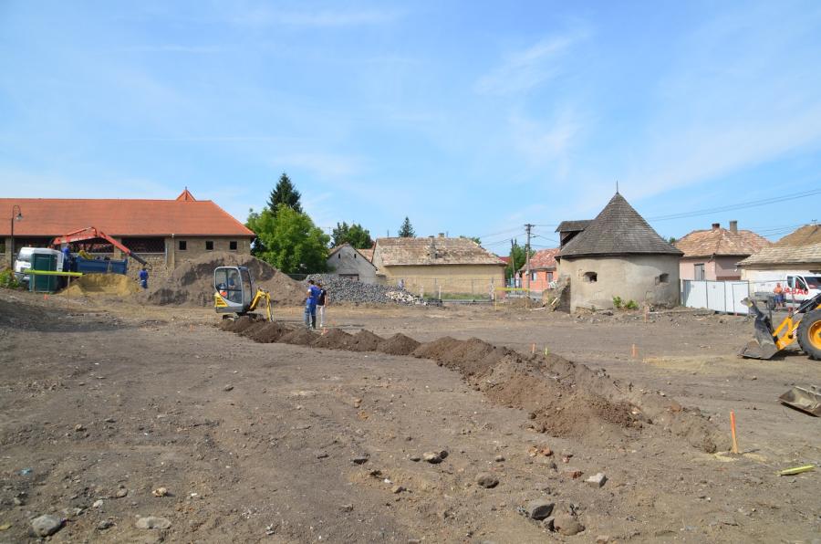 Znižovanie terénu parkoviska (2019 Fotogaléria