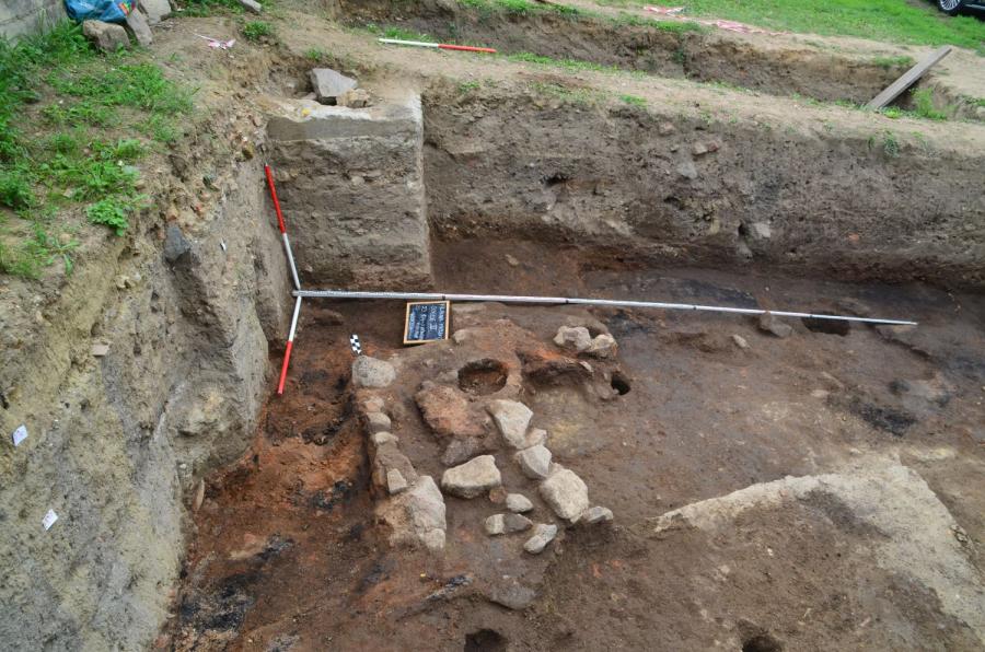 Sonda III - Pôdorys obytného alebo hosp. objektu (2018 Fotogaléria