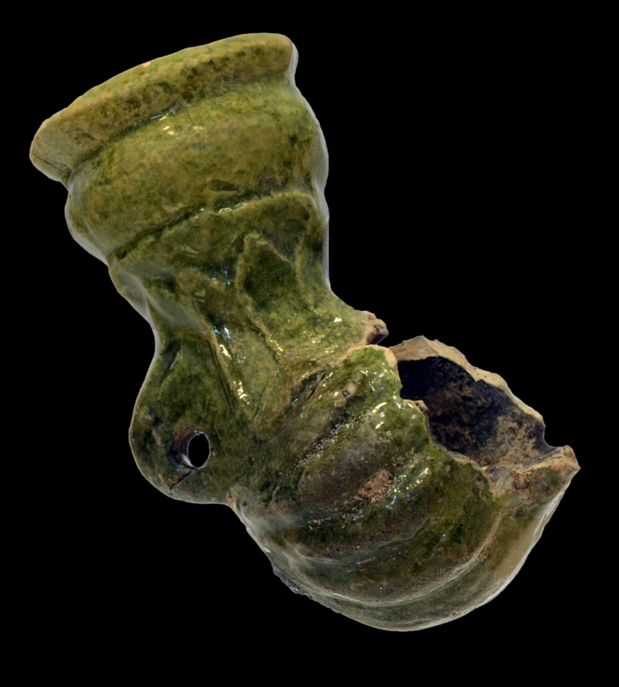 Zelenoglazovaná fajka, 17. stor. Fotogaléria