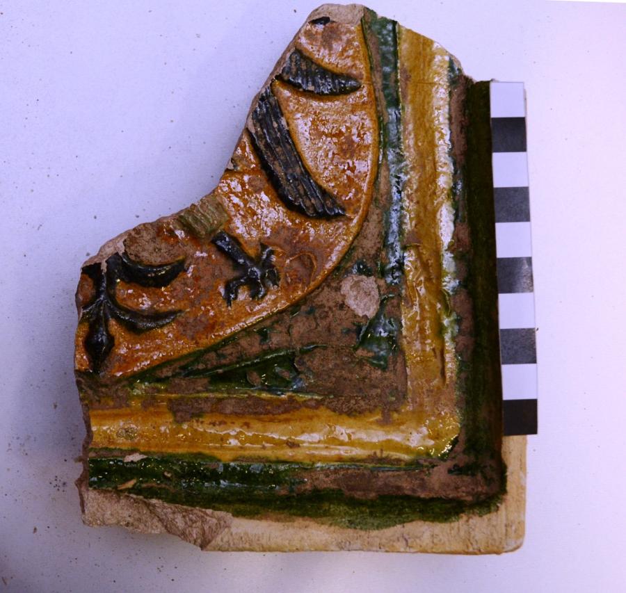 Glazovaná kachlica, 16. – 17. stor Fotogaléria