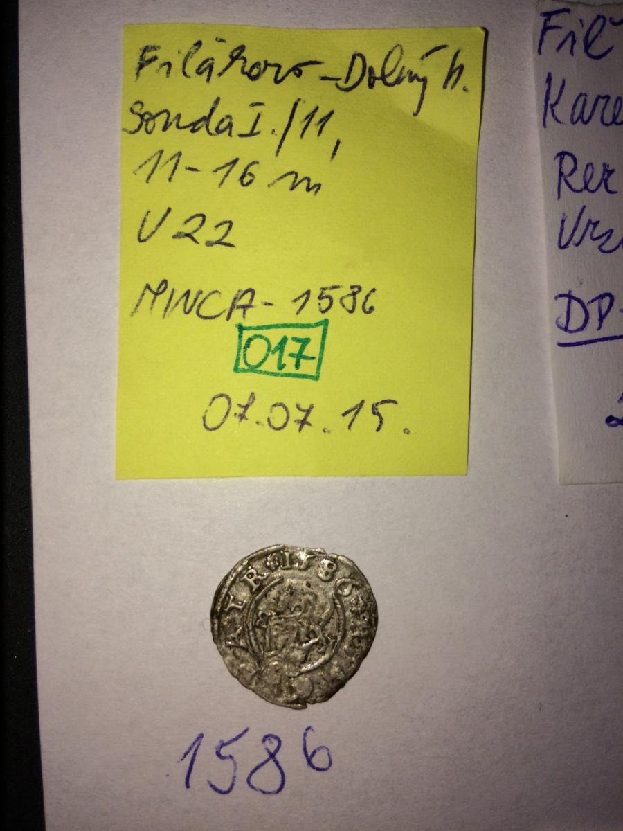 Minca strieborná, 1586 Fotogaléria