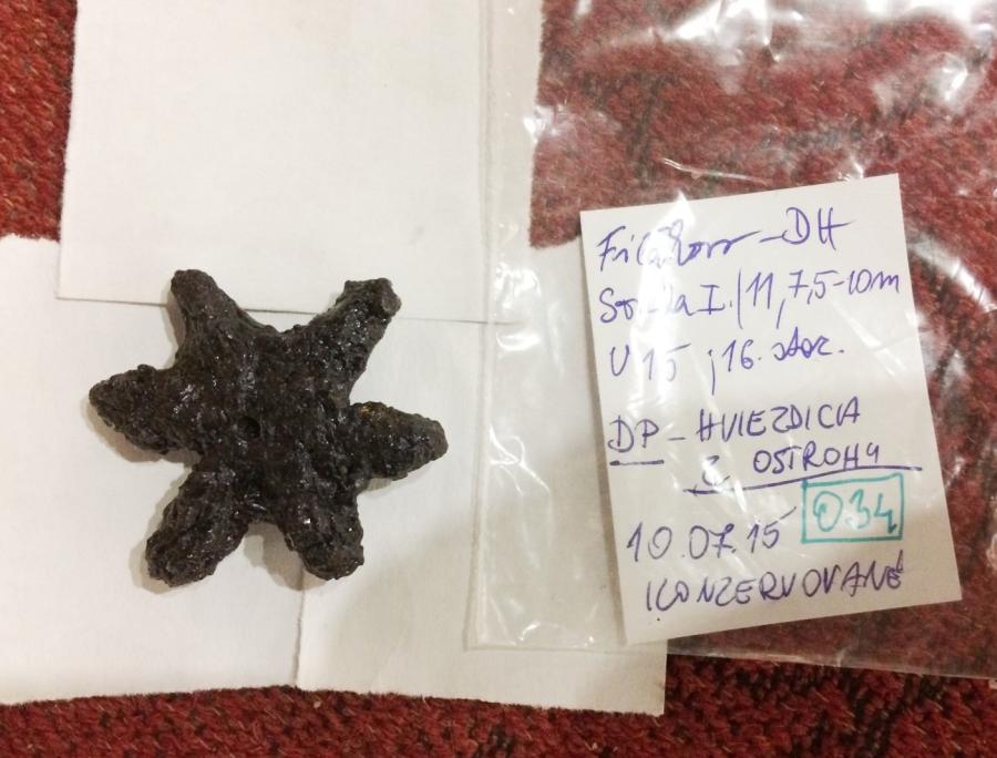 Hviezdica z ostrohy, 16. – 17. stor. Fotogaléria